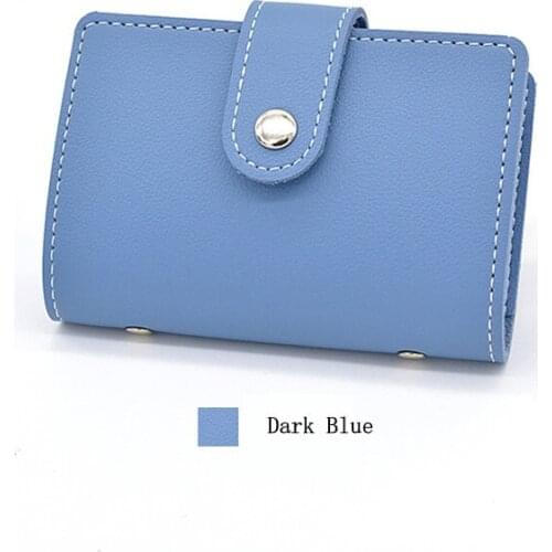Candy color Minimalism Anti-degaussing Women Men Passport Cover Pu Leather Travel ID Credit Bank Card Holders Packet Wallet