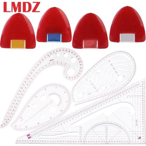 LMDZ Sewing Ruler French Curve Ruler Tailor Chalk Tailor Measure Ruler for Patchwork Cloth Cutting Clothing Design Template Tool