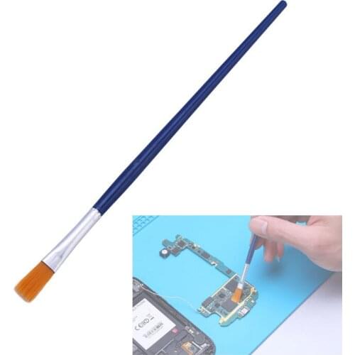 Soft Cleaning Brush Wooden Handle Clean Tool For Mobile Phone Tablet Laptop PCB BGA Repair Cleaning Work