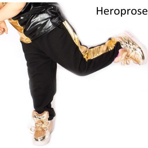 2017 New Fashion Kids Harem Hip Hop Pants Childrens Clothing Sweatpants Performance Costumes Casual Baby sports trousers