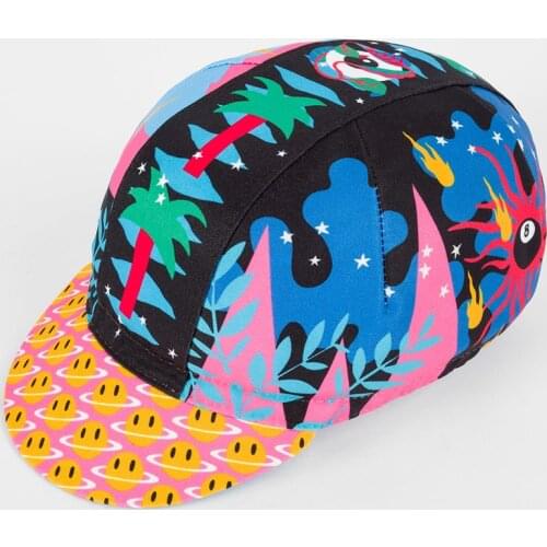 Black 8 Tree New Classical Cycling Caps OSCROLLING Gorra Ciclismo Unisex