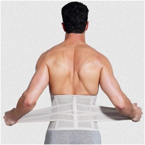 Unisex Body Slimming Waist Belt Shaper Trimmer Yoga Gym Elastic Training Strap Tummy Control Trainer Body Shaper