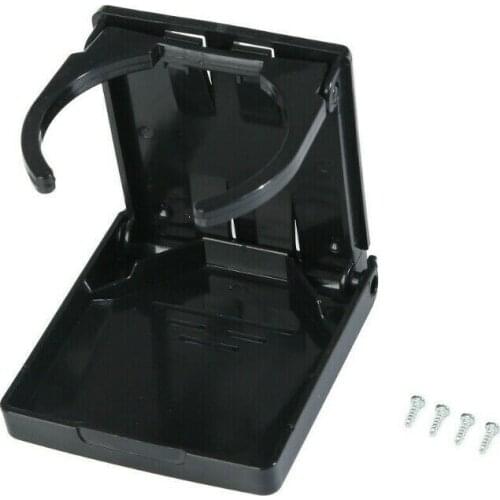 Adjustable Plastic Drink Cup Stand Mount Folding Cup Holder for Vehicle Truck Marine RV Universal Car Folding Cup Bottle Holder