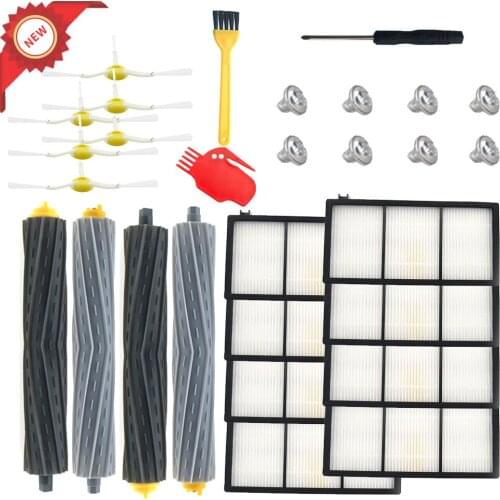 Main Brushes and Filters brush For IRobot Roomba Parts Kit Series 800 860 865 866 870 871 880 885 886 890 900 960 966 980
