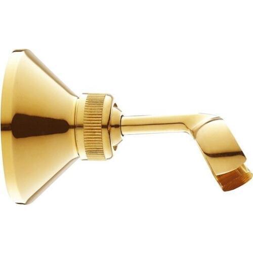 Gold Color Brass Bathroom Hand Held Shower Head Bracket Wall Mounted / Bathroom Accessory msh063