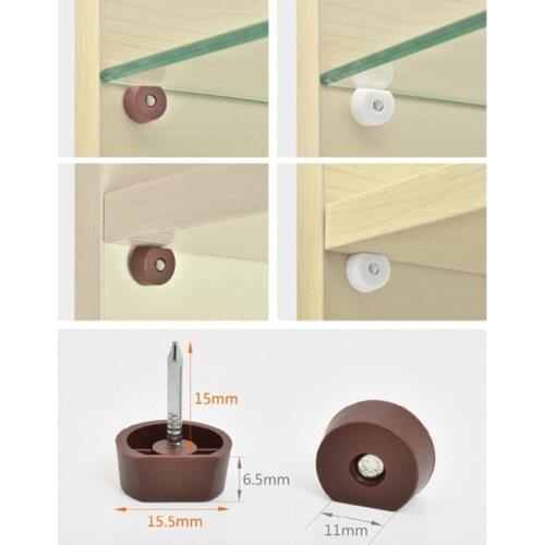 200Pcs Plastic shelf knock in pin holder support cabinet wine cupboard shelf bracket