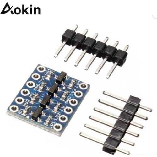 4 Channel 5V 3.3V IIC UART SPI TTL Logic Level Converter level conversion module for Raspberry Pi 4 channel