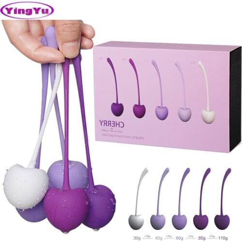 5pcs Set Kegel Balls Bird Shape Vaginal Tightening Ball Pelvic Floor Exerciser Ben Wa Geisha Muscle Shrink Sex Toys for Women