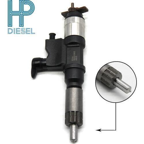 6pcs/lot Best quality engine 4HK1 6HK1 Common Diesel Injector 095000-5340 095000-5341 095000-5343 suit for DLLLA158P844