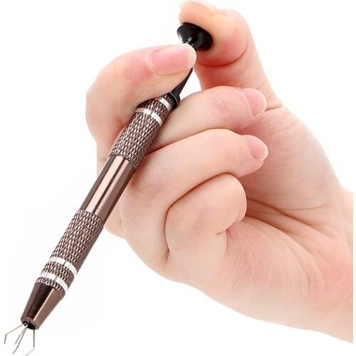 IC Chip Components Catcher Four Claw Desigin Repair Tool Pick Up Clamping Clip Precision Parts Grabber Hand Tool