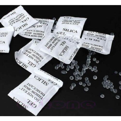 100 Packets Lot Silica Gel Sachets Desiccant Pouches Drypack Ship Drier