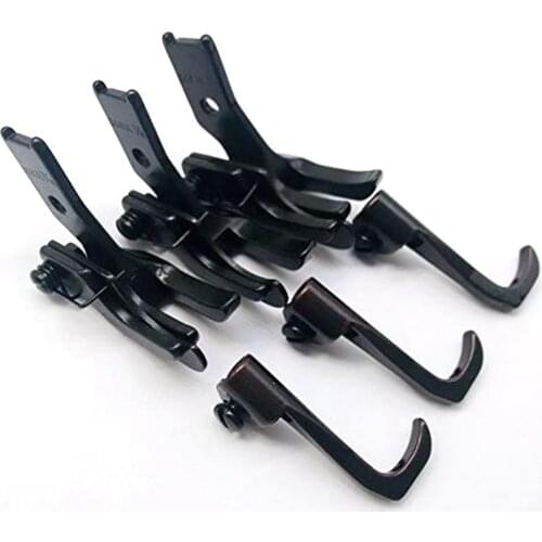 Industrial Sewing Machine Presser Foot Set Of S585L(1/4"1/8"3/16")Walking Foot Left Edge Guide for Juki Consew Singer Brother