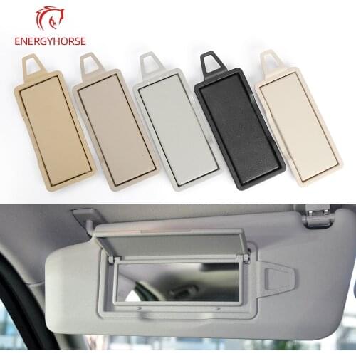 For Benz W204 Car Interior Sun Shade Visor Makeup Cosmetic Mirror Cover For Mercedes C GLK Class X204 Auto Accessories