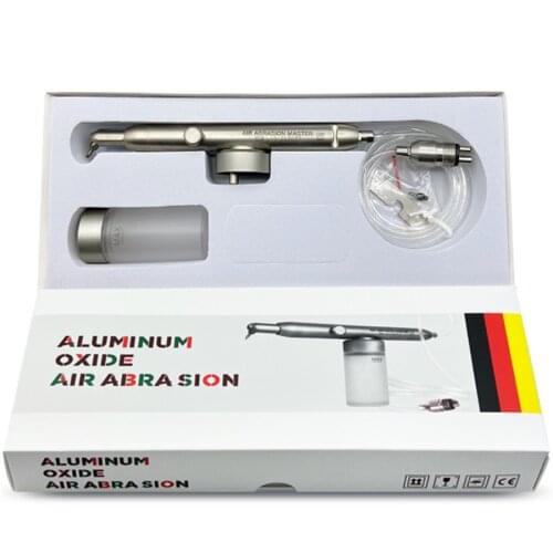Dental Air Polisher Abrasion Sandblasting with water spray 2in1 sandblaster system teeth whitening cleaning handle pen