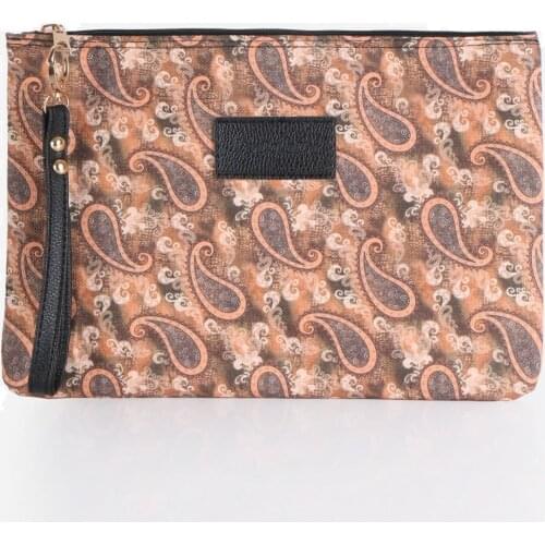 Tonar Mustard Pattern Hand Bag New Season Daily Use Stylish Style Zipper