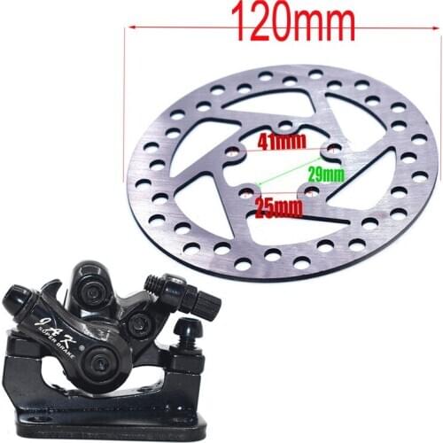 10 inch M365 Electric Scooter Brake and 120mm Brake Disc for Kugoo M4 Kick Scooter Skateboard Accessories Replacement Parts