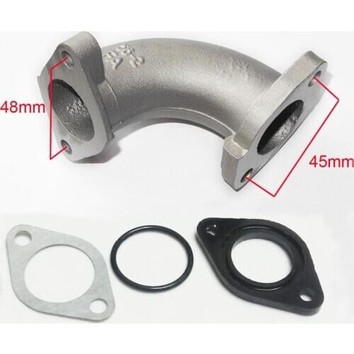 Intake Manifold Pipe for 26mm Carburetor intake Manifold 110cc 125cc 140cc 150CC ATV Dirt bike with LIFAN YX Engine 56-2 FA