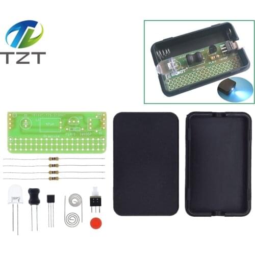 TZT Wholesale Price 1 Set FLA-1 Simple Flashlight Kit DIY Module 1.5V 55x35x11.5mm Precise For DIY Kits