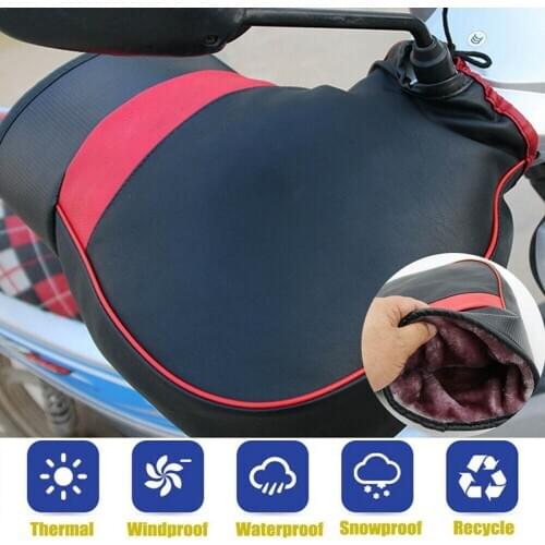 Waterproof Warm Motorcycle Handlebar Keep Warm In Winter Gloves Mittens Hand Warmer Motorbike Muff for Moto Electric Bike