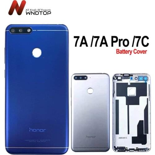 5.7"For Huawei Honor 7A Pro Aum-l29 / Honor 7C Aum-L41 / Honor 7A Back Battery Cover Door Housing Case Rear Parts