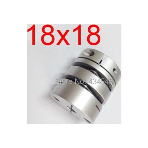 18x18 18mm 18mm Double diaphragm Disc coupling ,electric coupler screw rod Stepper servo motor encoder shaft coupling D39 L49