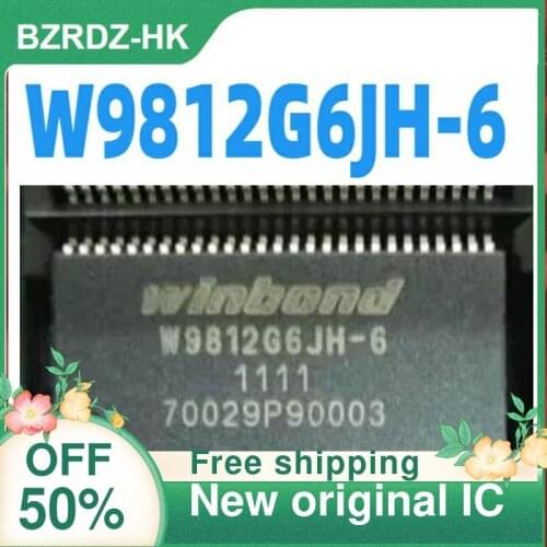 2-10PCS/lot W9812G6JH-6 TSOP(II)-54 WINBOND New original IC