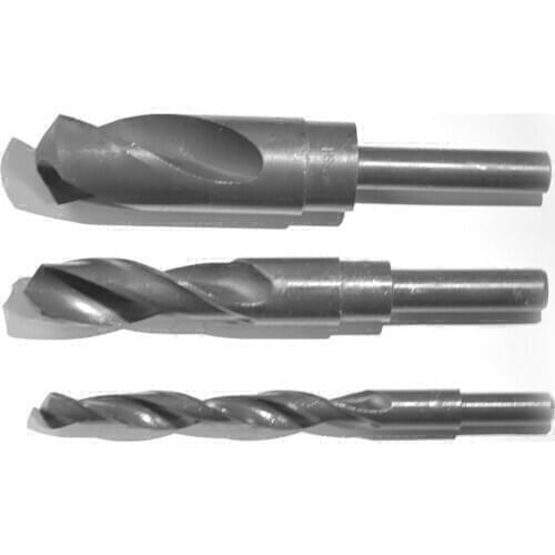 33.5mm 34mm 34.5mm 35mm HSS Reduced Straight Crank Twist Drill Bit Shank Dia 12.7mm 1/2 inch 33.5 34 34.5 35