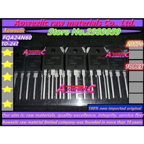 Aoweziic 2017+ 100% new imported original FQA24N60 24N60 TO-247 FET MOS 24A 600V