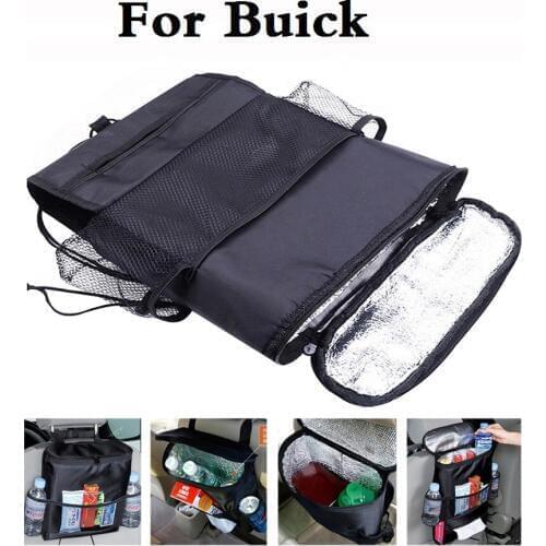 Car Multi Pocket Holder Back Seat Insulation Cooler Bag Organizer For Buick Lucerne Park Avenue Rainer Rendezvous Verano