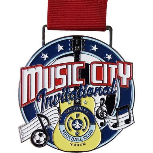 Custom 2D Music Design Promotional Souvenir Medal