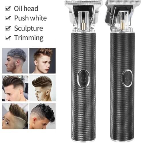 New Electric Hair Clipper Professional Hair Trimmer Men Beard Shaving Mower Finishing Hair Cutting Machine Cordless Shaver Razor