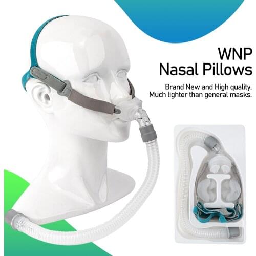 Hot Sale 3 Sizes WNP Nasal Pillows Mask for CPAP Auto CPAP BiPAP Ventilator Sleep Universal Cushion Pad Anti Snoring