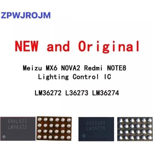 2PCS LM36272 LM36273 LM36274 light control ic For honor 20i NOVA2 Remi NOTE 8 pro