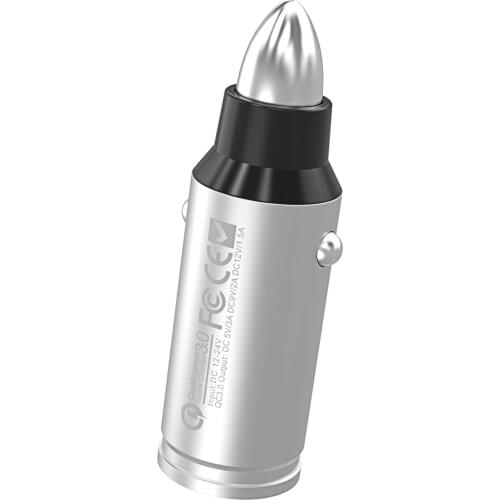 MYCKET QC 3.0 Car Charger 18W Single Port Quick charge Adapter Mobile Phone Car Fast Charging For IPhone Samsung Xiaomi