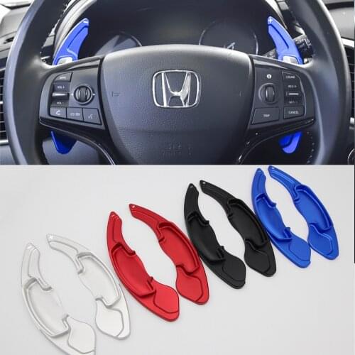 For Honda Passport ELITE Pilot ACCORD Coupe Civic RS FC5 FK8 CR-V Car Steering Wheel Paddle Shift Extension Shifters DSG Sticker