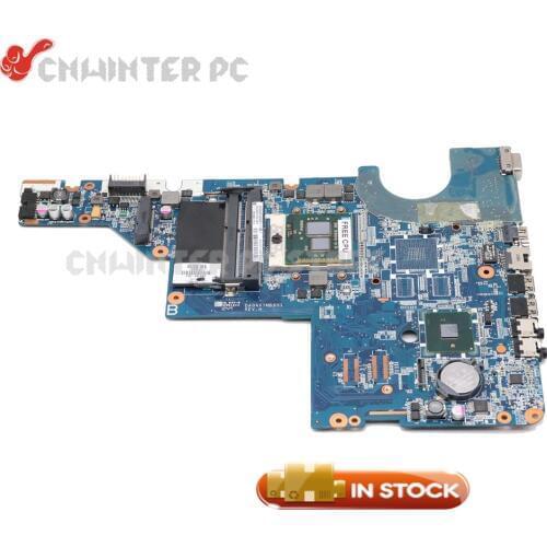NOKOTION For HP Pavilion CQ42 CQ62 G42 G62 Laptop Motherboard HM55 DDR3 595184-001 DA0AX1MB6H1 Free CPU