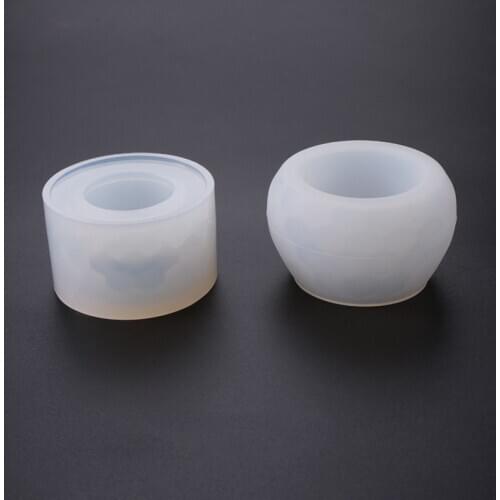 New Silicone Resin Mold Bowl Hand Making Jewelry Resin Necklace Mold Craft DIY Tool