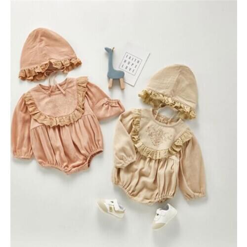 Baby Girls Clothes Baby Girl Romper Newborn Princess Baby Clothes Cotton Lace Baby Playsuit Baby Romper Jumpsuit For Girl