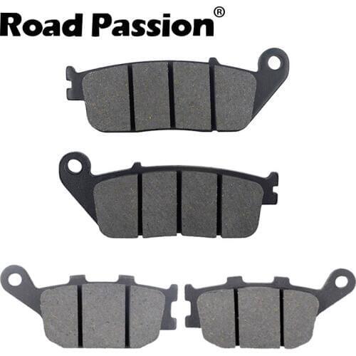 Motorcycle Front and Rear Brake Pads for HONDA VT1100C2 VT 1100 C2 95-05 VTX1300 VTX 1300 03-08 CBF 500 CBF500 2004