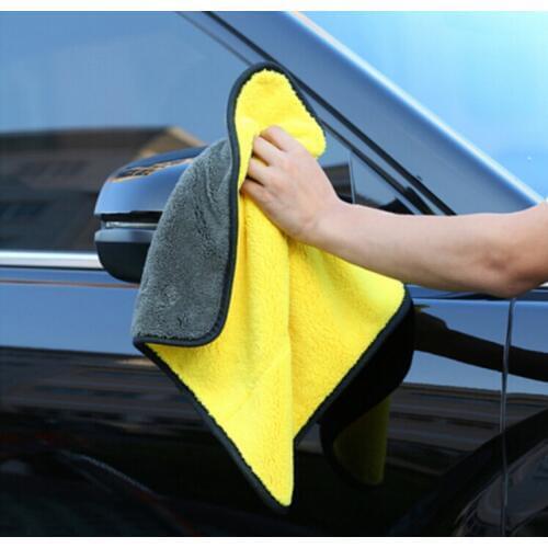 1Pcs 30X30cm High Quality car cleaning towel For Daewoo Matiz Nexia Nubira Sens Tosca Winstorm For Acura MDX RDX TSX ZDX RL TL R