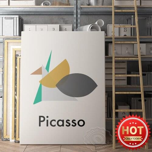 Retro Art Picasso Poster, Exhibition Print, Pablo Picasso Poster, Vintage Wall Art, Modern Art Prints, Museum Wall Stickers