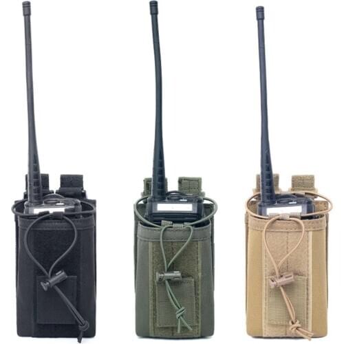 Package Pouch Tactical Sports Pendant Military Molle Nylon Radio Walkie Talkie Holder Bag Magazine Mag Pouch Pocket