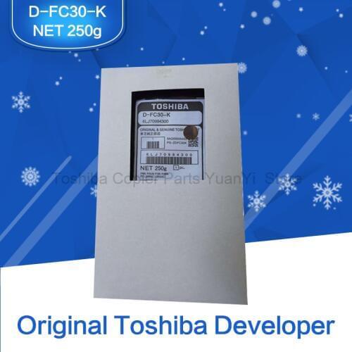 Developer 1Piece D-FC-30-K 6LJ70994300 Original Toshiba Copier Parts Developer For Toshiba Printer Model 2551C 2550C 2051 2050C