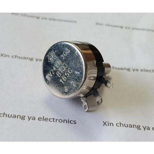 RV24YN 20S 1K 2K 5K 10K 20K 50K 100K 200K ohm Single coil Carbon film adjustable resistors potentiometers