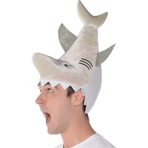 Snailify Men Shark Hat Halloween Costume For Adult Funny Animal Hats