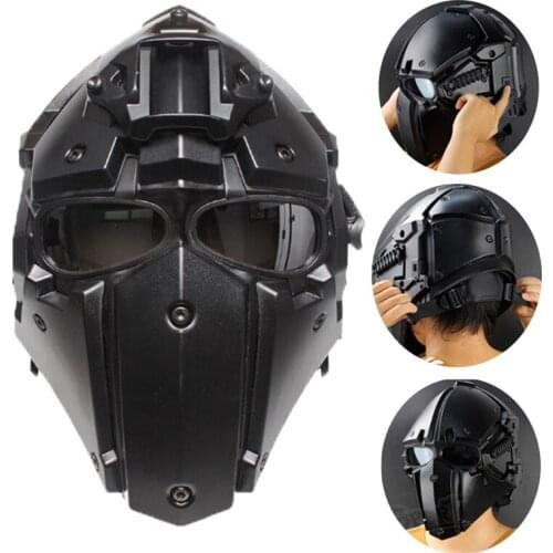 Tactical Mask Fast Helmet Airsoft Shooting Play Motorcycle Hunting Multi-Function CS Outdoor Protect Equipment Paintball Masks