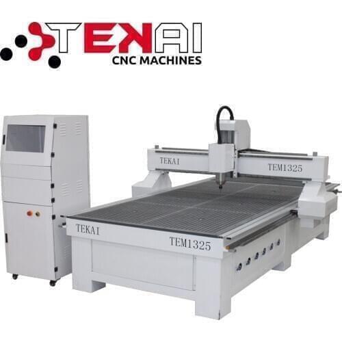 Tekai 1325 CNC Router With High Quality 3d CNC Wood Carving Machine Price Wooden Door Cabinets Making