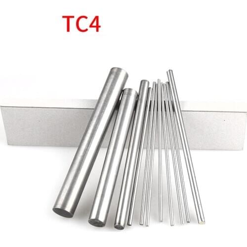 1pcs Length 150mm TC4 Titanium Ti Bar Grade Wire Stick GR5 Metal Rod Diameter 18mm-30mm For Turbine Manufacturing aerospace
