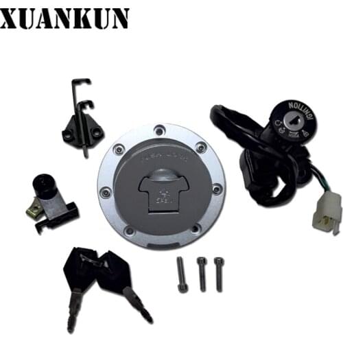 XUANKUN Motorcycle Accessories 650-7/NK Set Lock Switch Ignition Lock 400NK Fuel Tank Lock Assembly CFMOTO