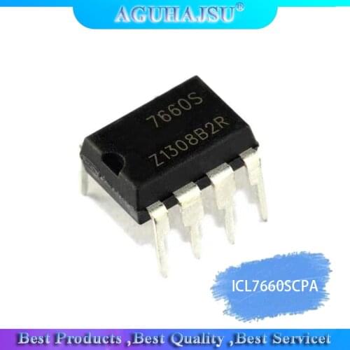 10pcs/lot ICL7660SCPA DIP8 ICL7660 DIP ICL7660S DIP-8 ICL7660SCPAZ new and original